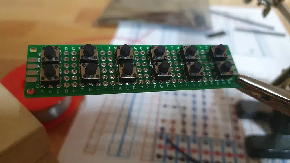 Bộ điều khiển ga với 7 trục và 32 nút bấm - Image 20