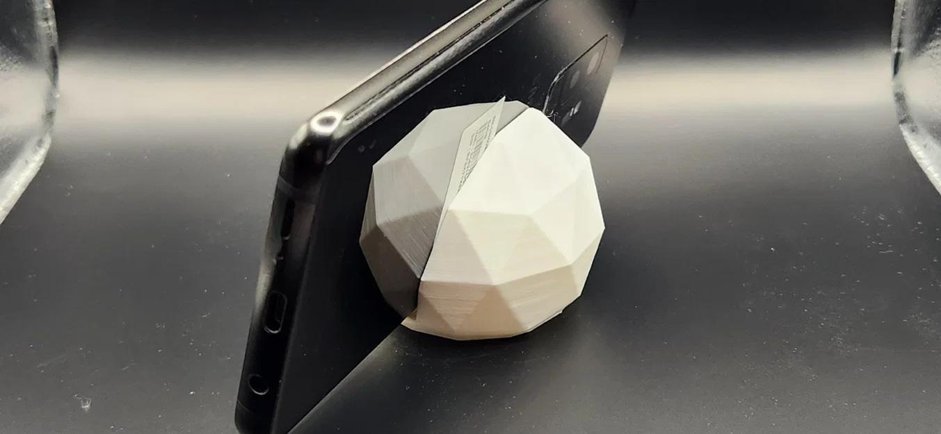 Giá đỡ điện thoại phong cách tối giản low poly - Image 2