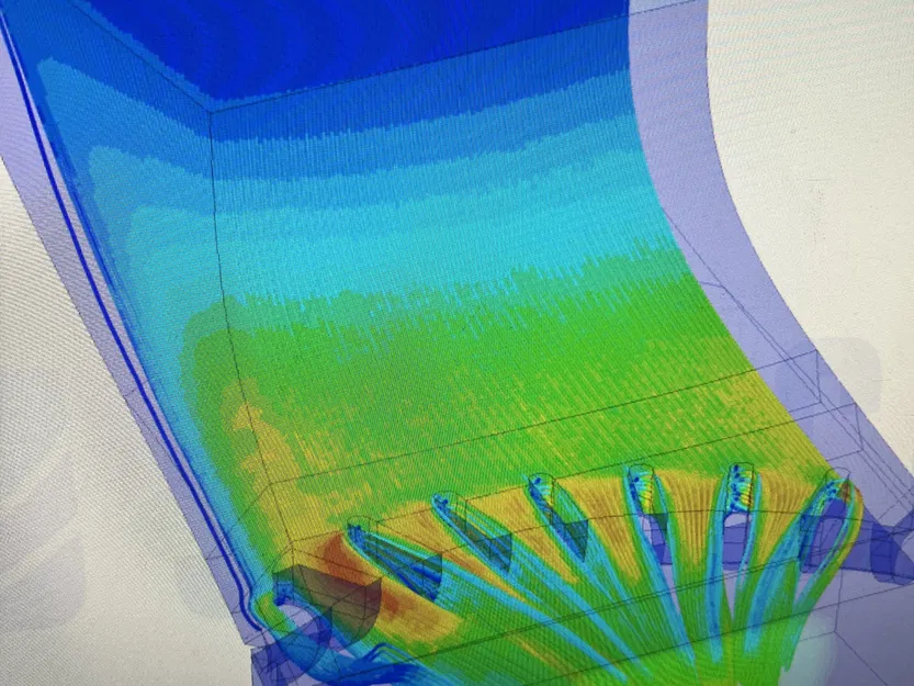 Ống dẫn quạt cho máy in 3D Sovol Sv04 với quạt 5015 24v - Image 1