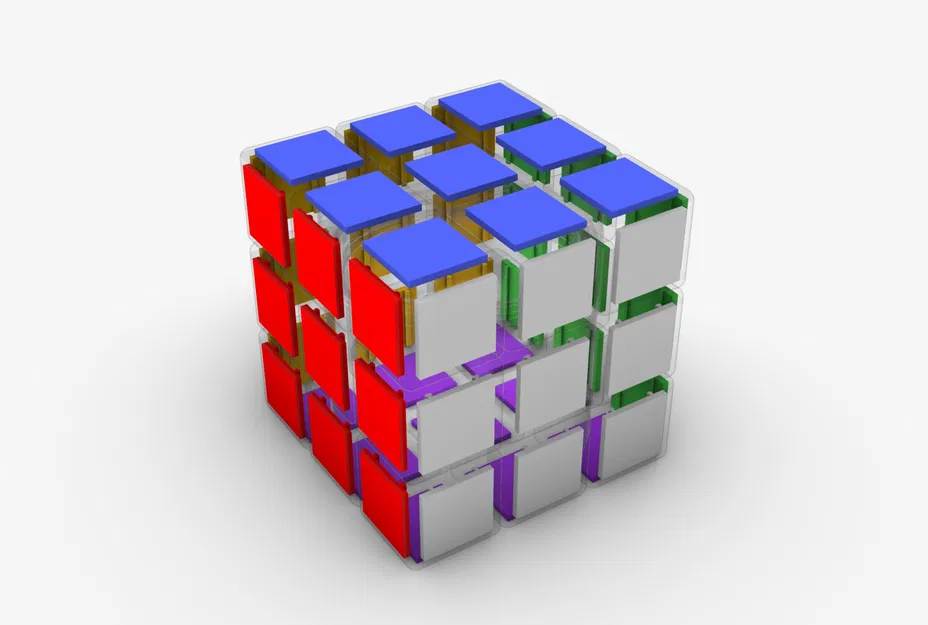 Hộp Rubik điên rồ 90x90x90mm với 6 màu sắc - Image 3