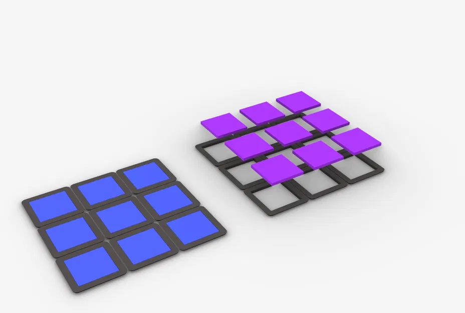 Hộp Rubik điên rồ 90x90x90mm với 6 màu sắc - Image 6