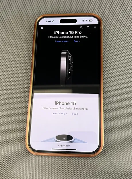 Vỏ bảo vệ cho iPhone 15 Pro Max với thiết kế tối giản - Image 5