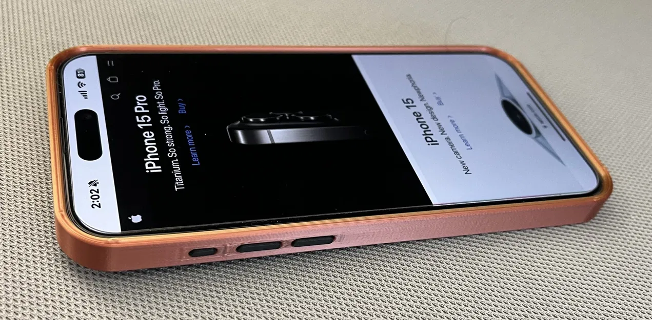 Vỏ bảo vệ cho iPhone 15 Pro Max với thiết kế tối giản - Image 6