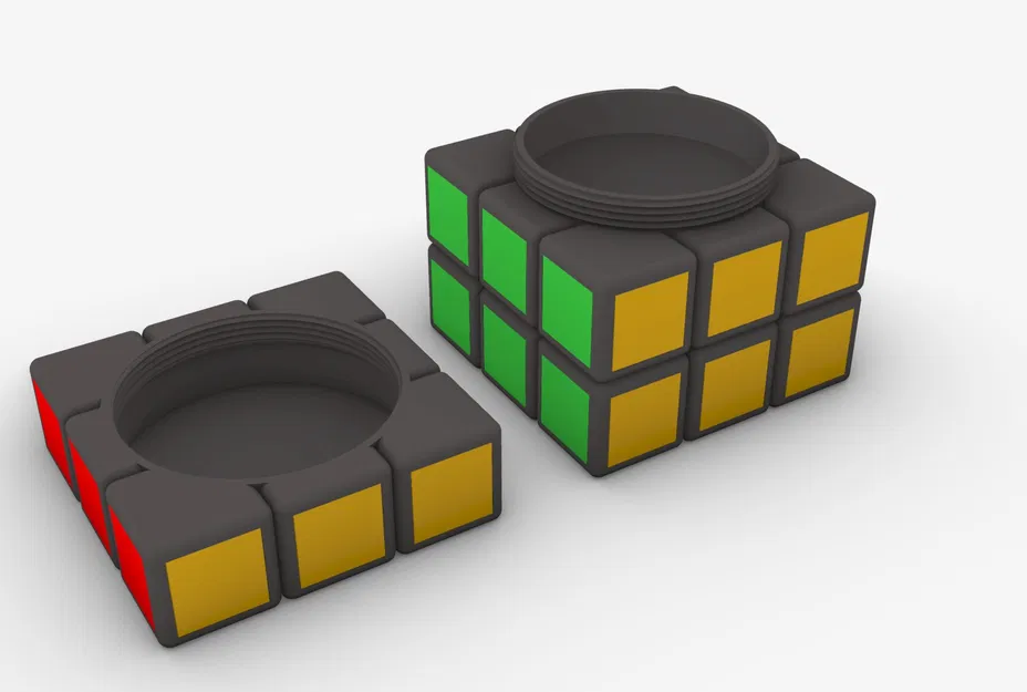 Hộp Rubik điên rồ 90x90x90mm với 6 màu sắc - Image 9
