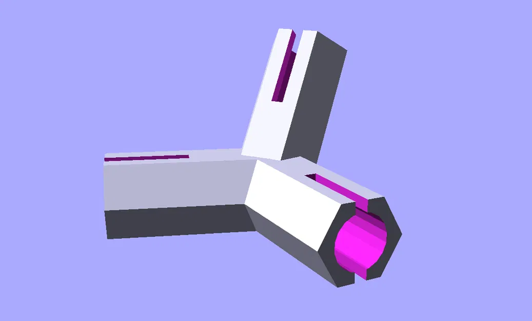 Kết nối xây dựng khối đa diện mười hai mặt bằng que gỗ 1/4 - Image 4