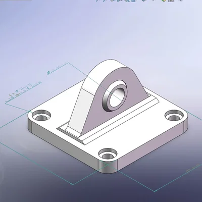 Giá đỡ ống khí nén với kích thước lỗ 115x1154x11mm