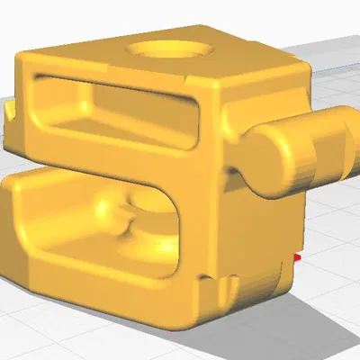 Kẹp ray DFS/2 để gắn Nose-Stop cho bảng cá điện tử