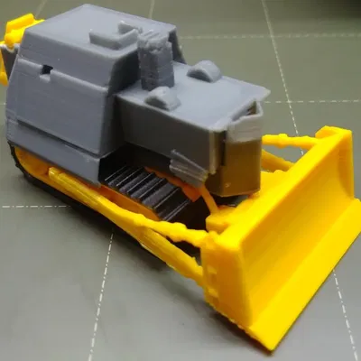 Sửa chữa bánh xích cho Killdozer remix của MakerKJS