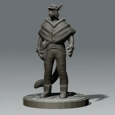 Nhân vật Tabaxi Rouge trong Dungeons & Dragons