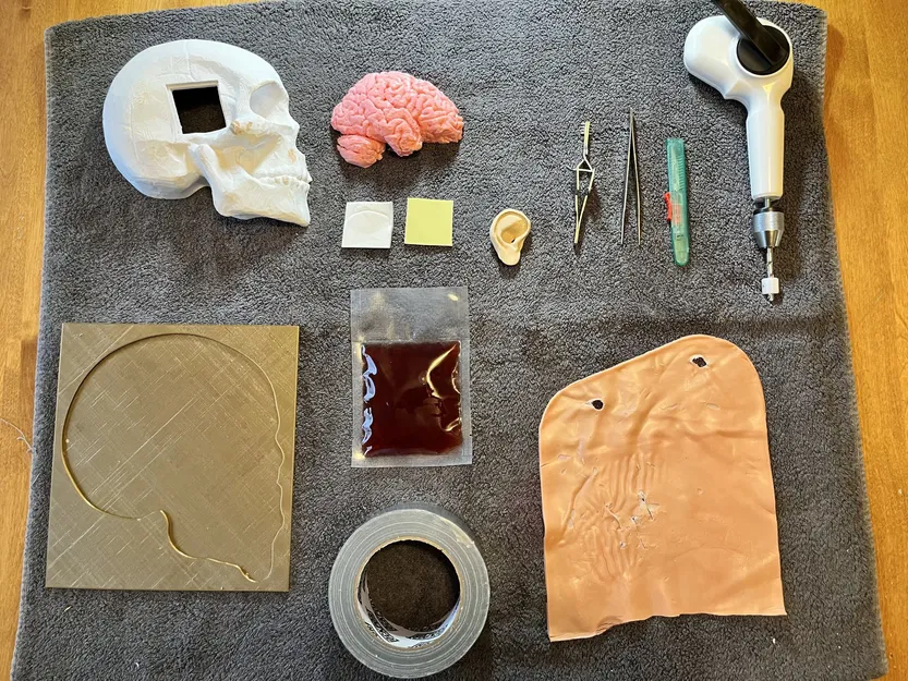 Mô hình y tế mô phỏng quy trình khoan burr - Image 7