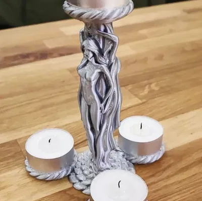 Giá đỡ nến Tea Light tự chế từ máy in 3D