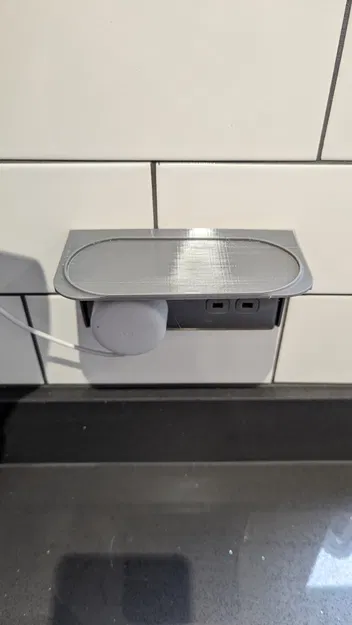 Giá đỡ Google Nest cho ổ cắm 2G tại nơi làm việc - Image 1