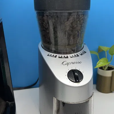 Mở rộng phễu cho máy xay cà phê Capresso Infinity