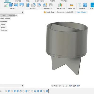 Mở rộng phễu cho máy xay cà phê Capresso Infinity