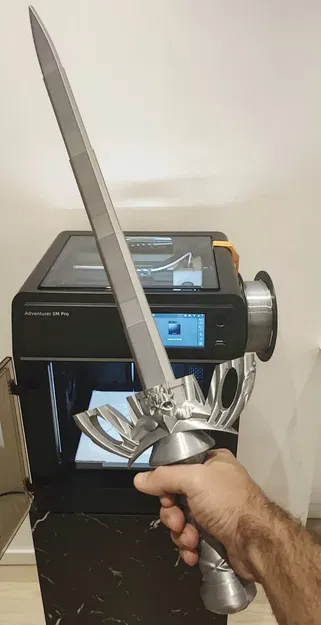 Kiếm Viking Gập Gọn - In Thành Một Phần - Image 1