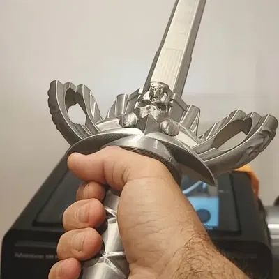 Kiếm Viking Gập Gọn - In Thành Một Phần