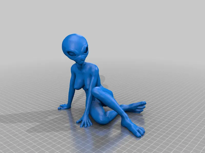 Nhân vật người ngoài hành tinh W Alien phong cách nghệ thuật - Image 2