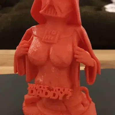 Nhân vật Darth Vader trong phong cách Star Wars