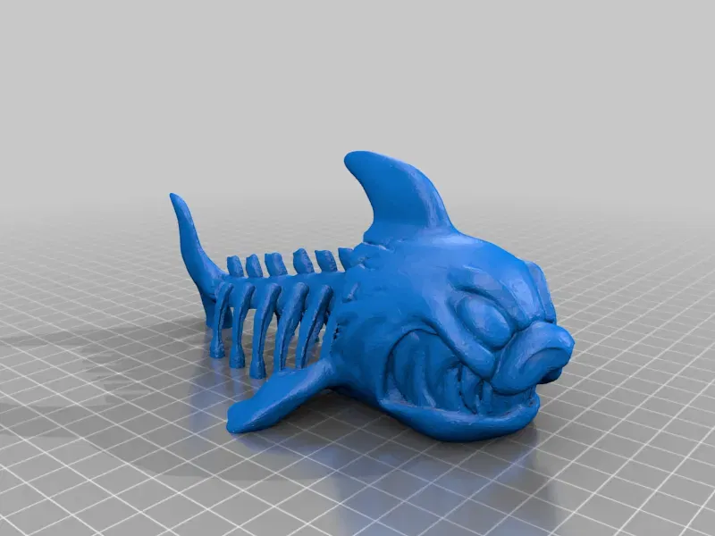 Cá giận dữ dễ in không cần hỗ trợ hoặc bè - Image 3