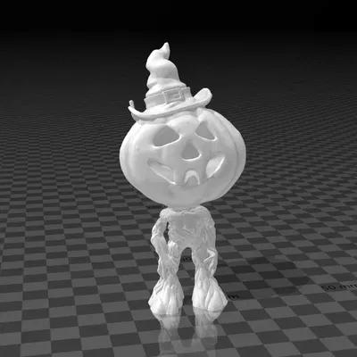 Bí Ngô Em Bé Trang Trí Halloween