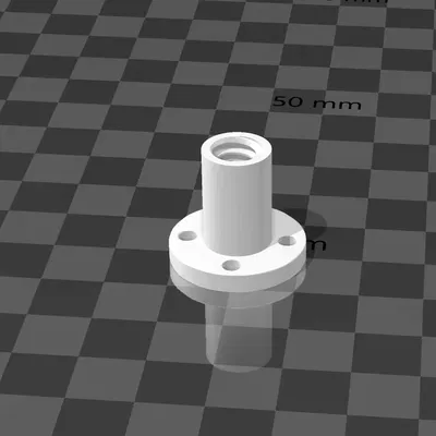 Nut vít dẫn T8 với bước 2mm