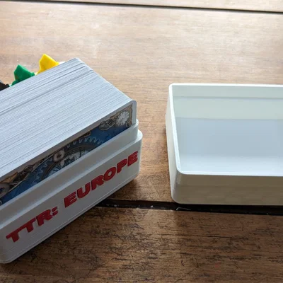 Hộp lưu trữ trò chơi board game Ticket To Ride: Europe
