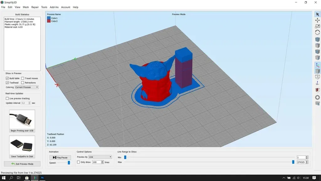 Hồ sơ FFF SovolS V02 cho in 3D hai màu - Image 1