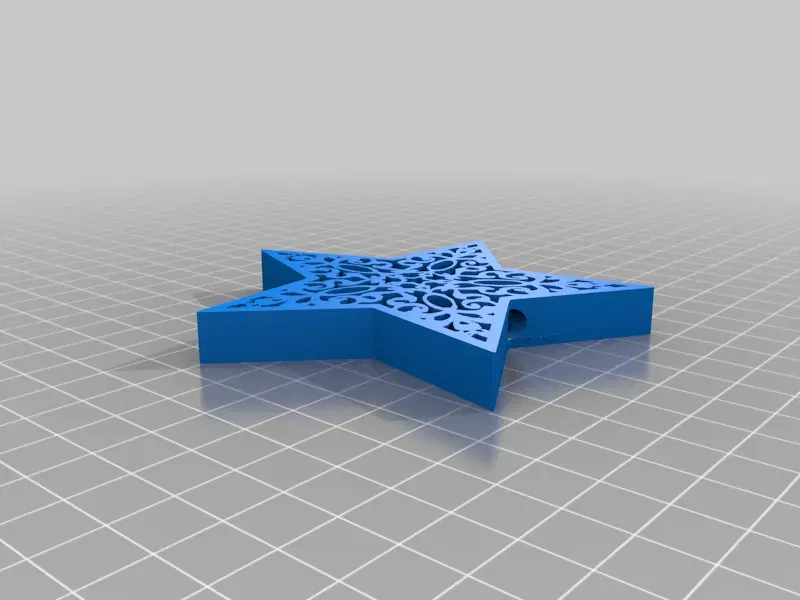 Ngôi sao và đỉnh cây thông Giáng Sinh 3D - Image 4