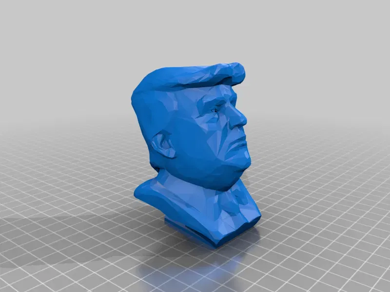 Mô hình 3D Tổng thống Mỹ Donald J. Trump - Image 2