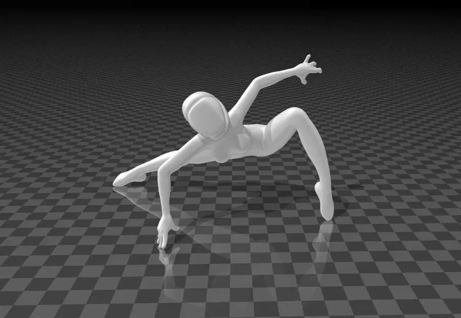 Nhân vật chiến binh nữ với mũ bảo hiểm latex đàn hồi - Image 2