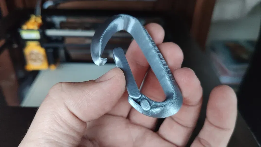 Móc khóa carabiner chịu lực cho máy in 3D - Image 3