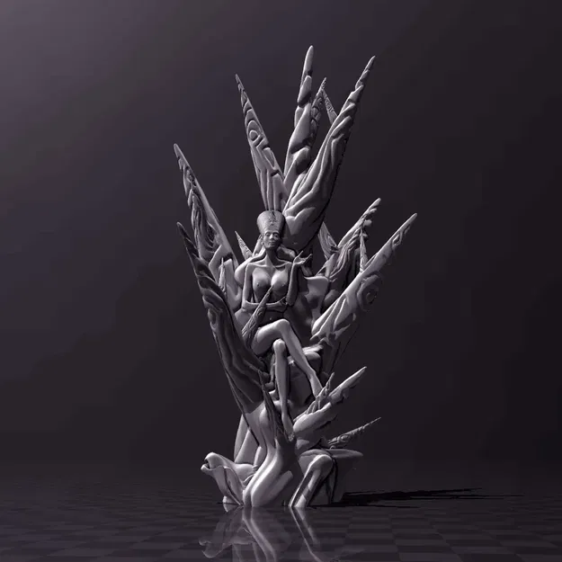 Nữ hoàng Nefertiti trong nghệ thuật 3D tuyệt đẹp - Image 1