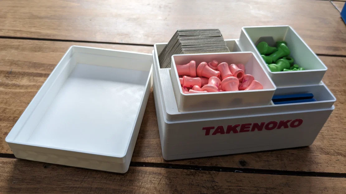 Hộp đựng trò chơi board game Takenoko - Image 1