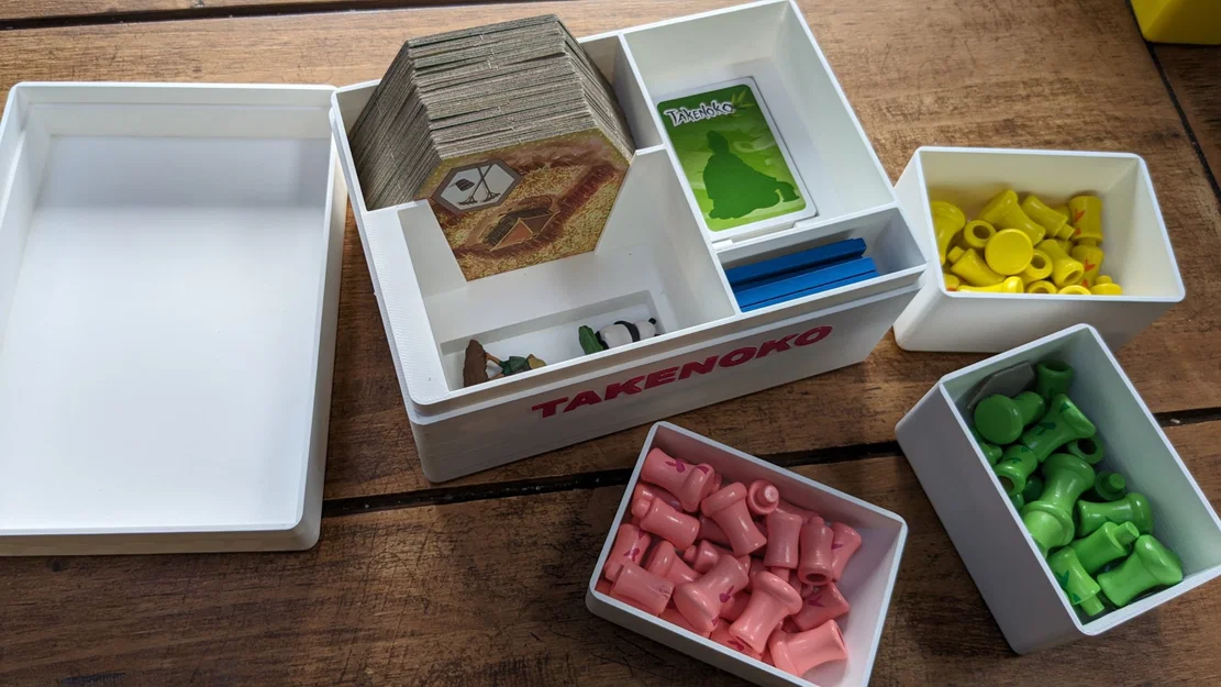 Hộp đựng trò chơi board game Takenoko - Image 3