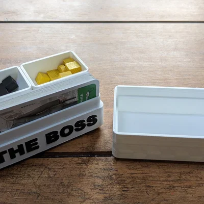 Hộp lưu trữ trò chơi board game The Boss
