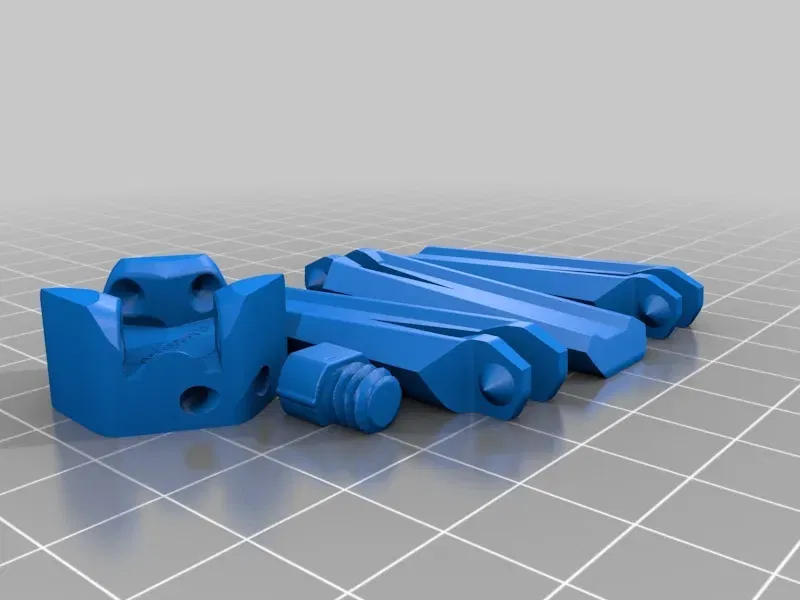 Giá đỡ chân máy ảnh mini dạng móc chìa khóa với vít 1/4 - Image 4