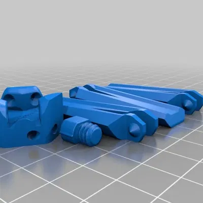 Giá đỡ chân máy ảnh mini dạng móc chìa khóa với vít 1/4