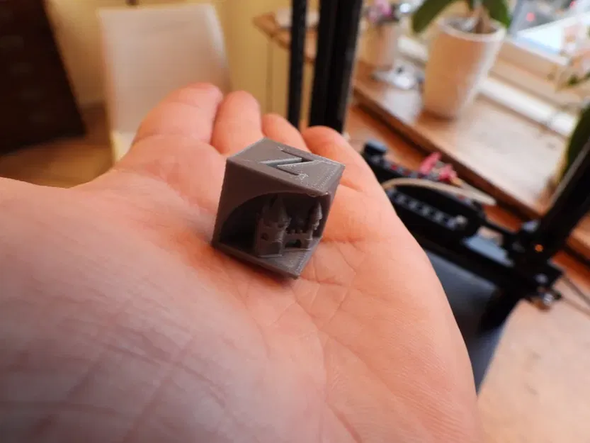 Khối hiệu chuẩn 20mm XYZ - Lâu đài - Image 4