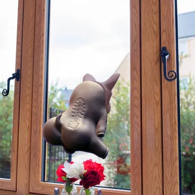 Lợn Giận - Trang Trí Cửa Sổ