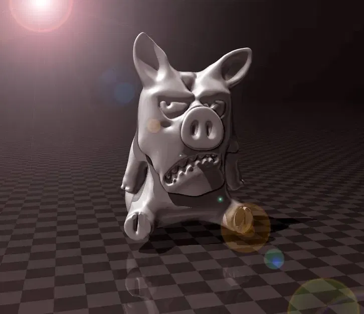 Lợn Giận - Trang Trí Cửa Sổ - Image 3