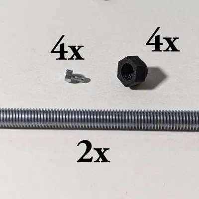 Khóa nhanh và thanh thay thế cho bộ đệm MMU2S