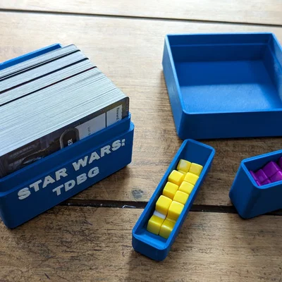 Hộp lưu trữ trò chơi board game Star Wars: The Deckbuilding Game