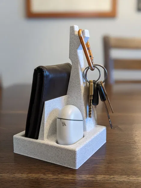 Giá đỡ để bàn cho ví, chìa khóa và tai nghe - Image 1