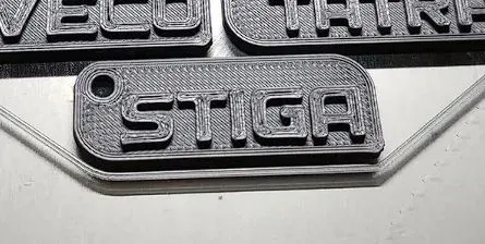 Móc khóa STIGA phát sáng trong bóng tối - Image 1