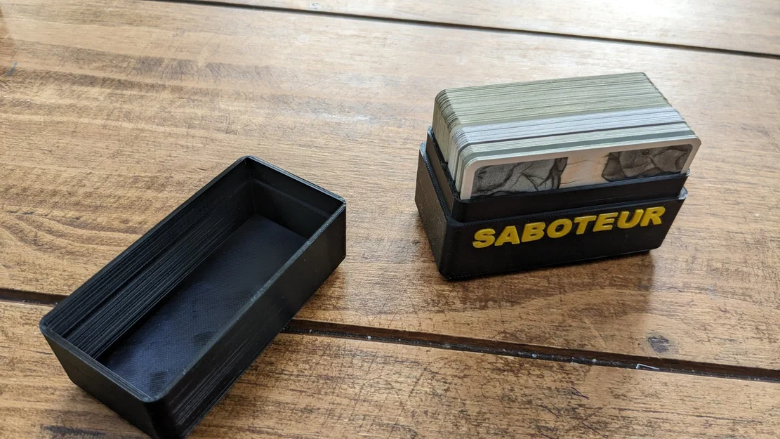 Hộp lưu trữ trò chơi board game Saboteur - Image 2