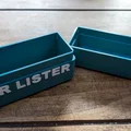 Hộp lưu trữ trò chơi board game Mr Lister's Quiz Shootout - Thumbnail 1