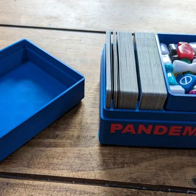 Hộp lưu trữ các thành phần trò chơi board game Pandemic