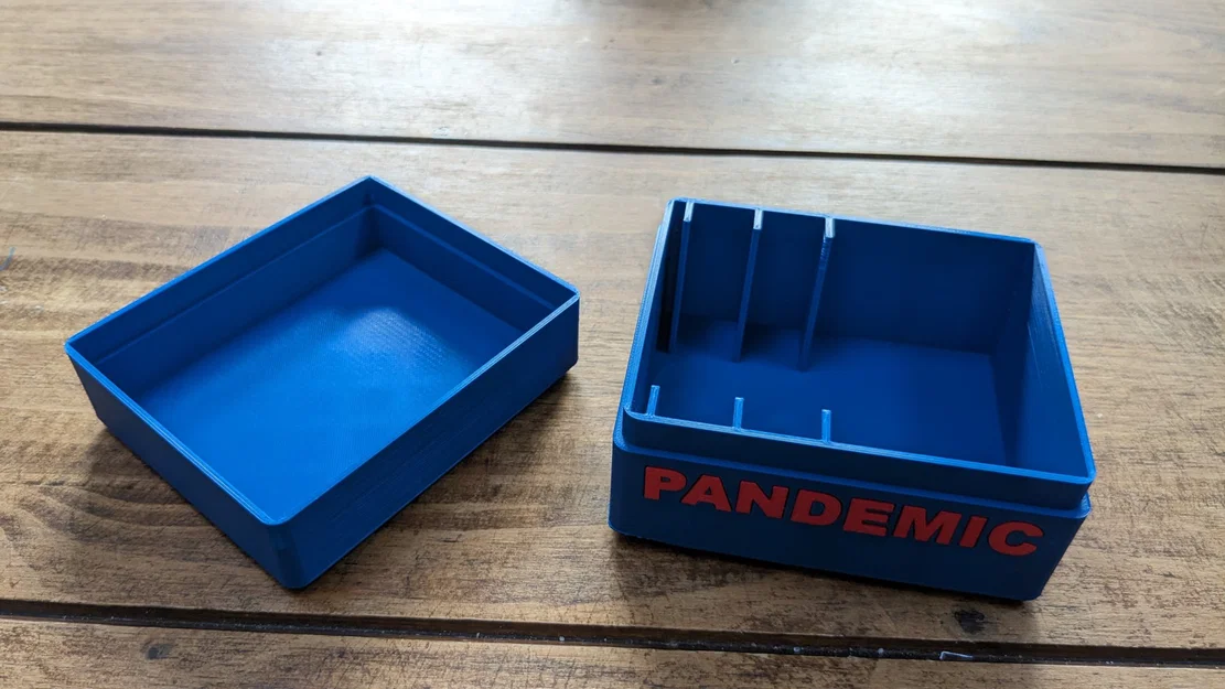 Hộp lưu trữ các thành phần trò chơi board game Pandemic - Image 2