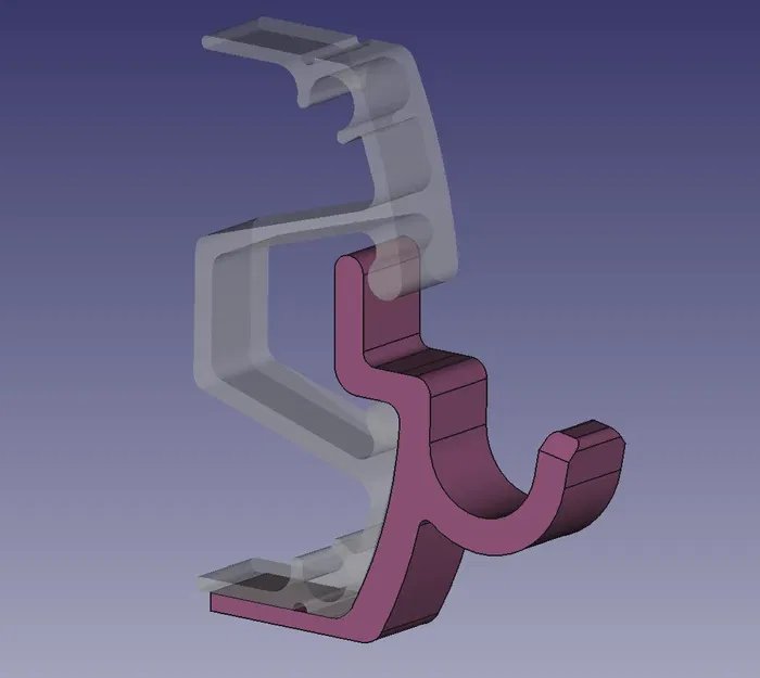 Móc treo áo cho ray nhôm IKEA Henke - Image 1