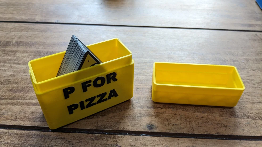 Hộp lưu trữ trò chơi board game P for Pizza - Image 2
